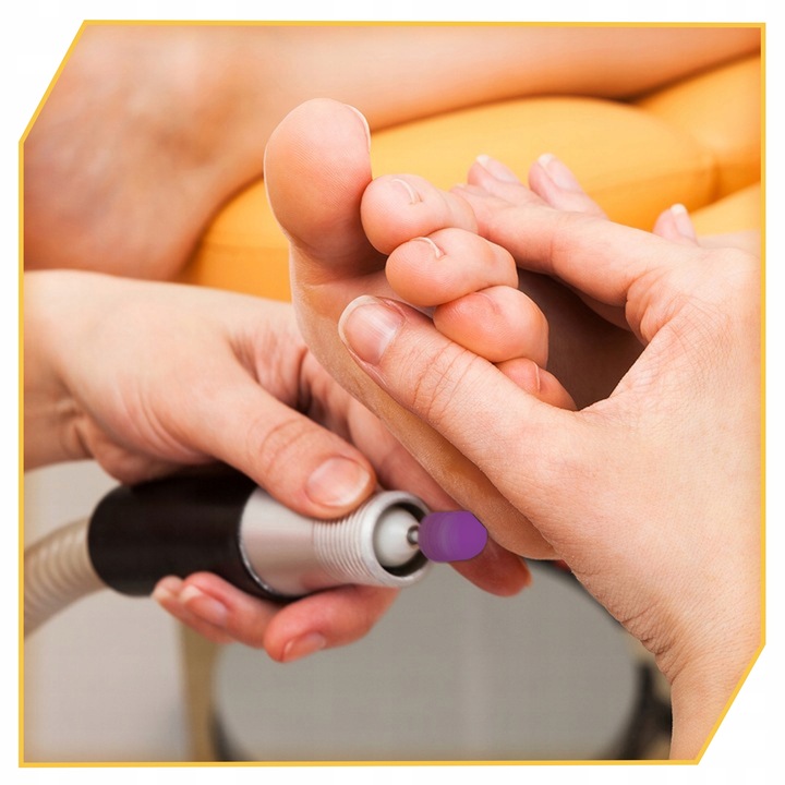 ZESTAW 30x KAPTURKI nakładki ścierne do pedicure frezarki 13mm z Nośnikiem Kształt frezów inny